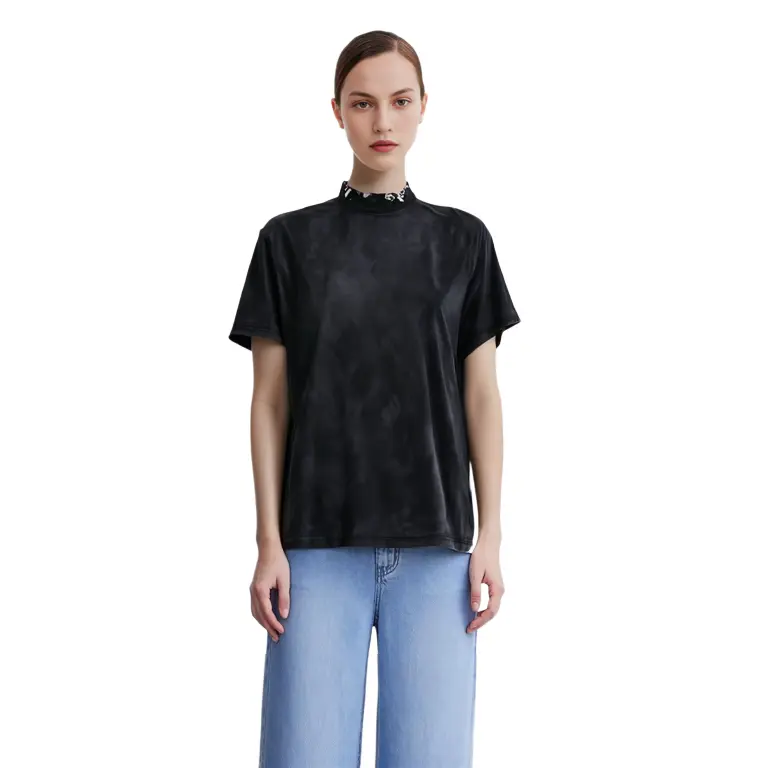 Футболка женская Balenciaga Oversized, черный — фото 3