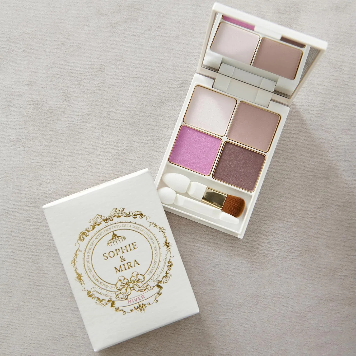 Палетка теней для век Sophie & Mira Pertesia Basic Eyeshadow Palette — фото 3