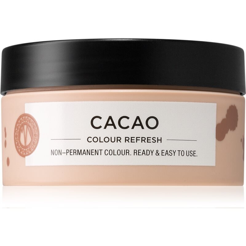 

Maria Nila Color Refresh Cacao нежная питательная маска без стойких красящих пигментов держится 4 - 10 стирок 6.00 100 мл
