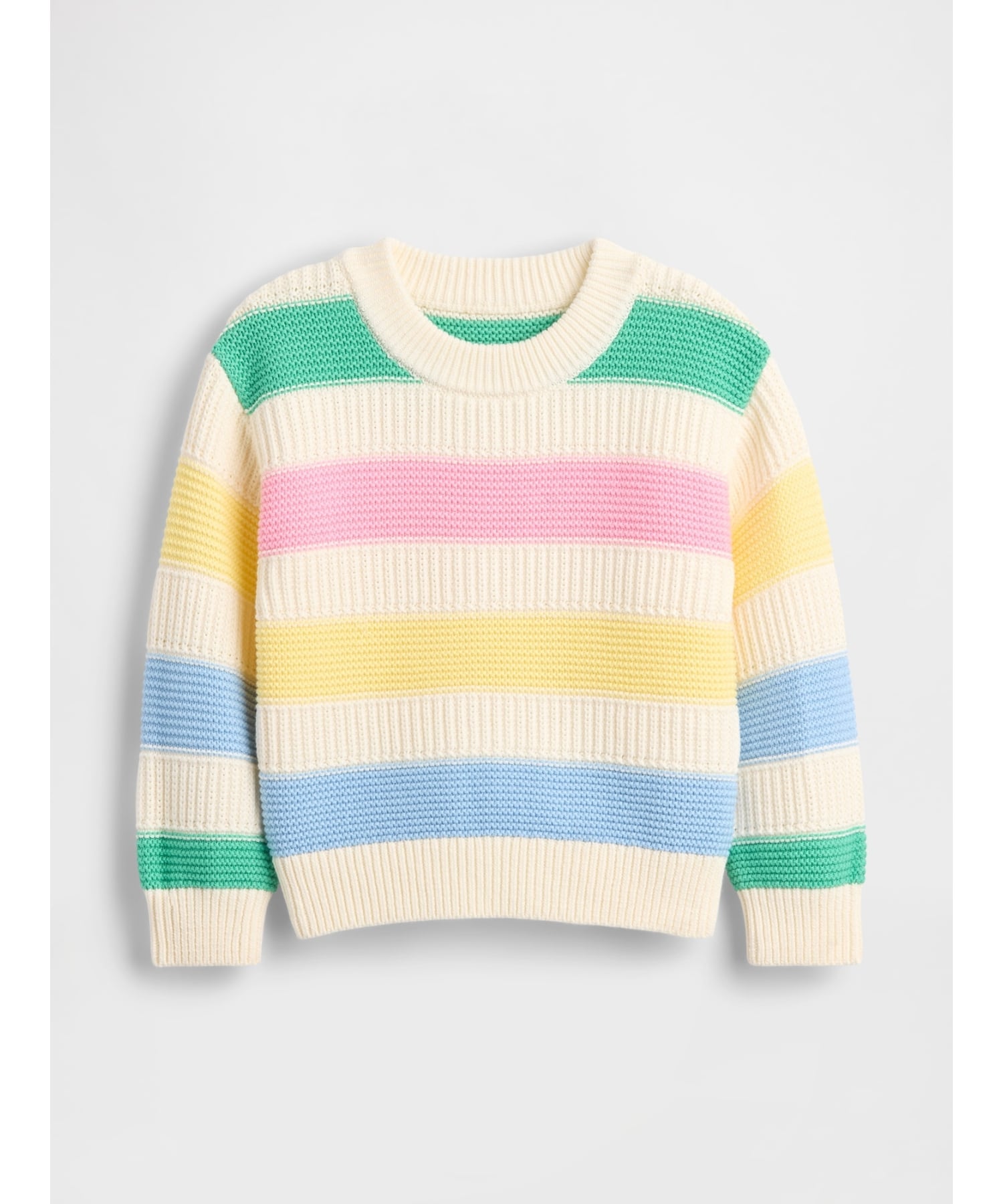 (K) Свитер с круглым вырезом (для малышей/младенцев) GAP, HAPPY_STRIPE