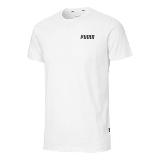 

Футболка round neck short sleeve white Puma, белый