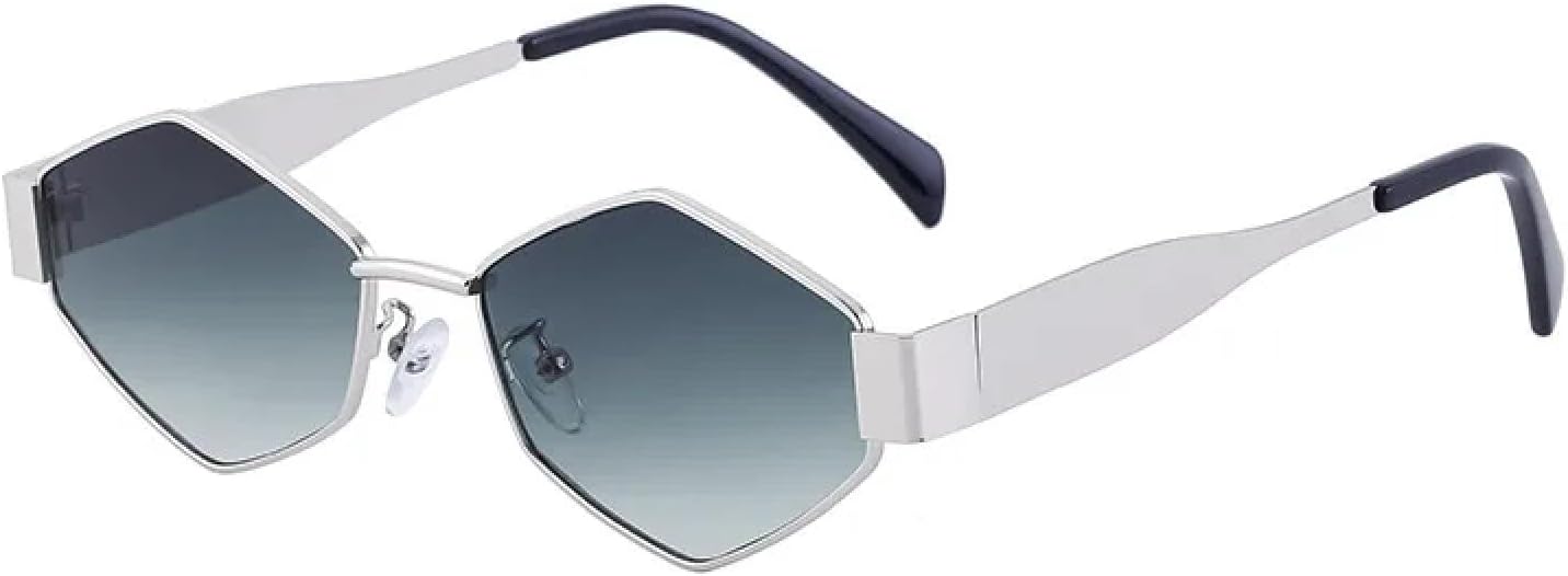 

Солнцезащитные очки с защитой от УФ-излучения UV400 | Металлическая оправа, маленькие, для мужчин и женщин | Линзы конфетных цветов, для занятий спортом на открытом воздухе и вождения DSVIGF, Green