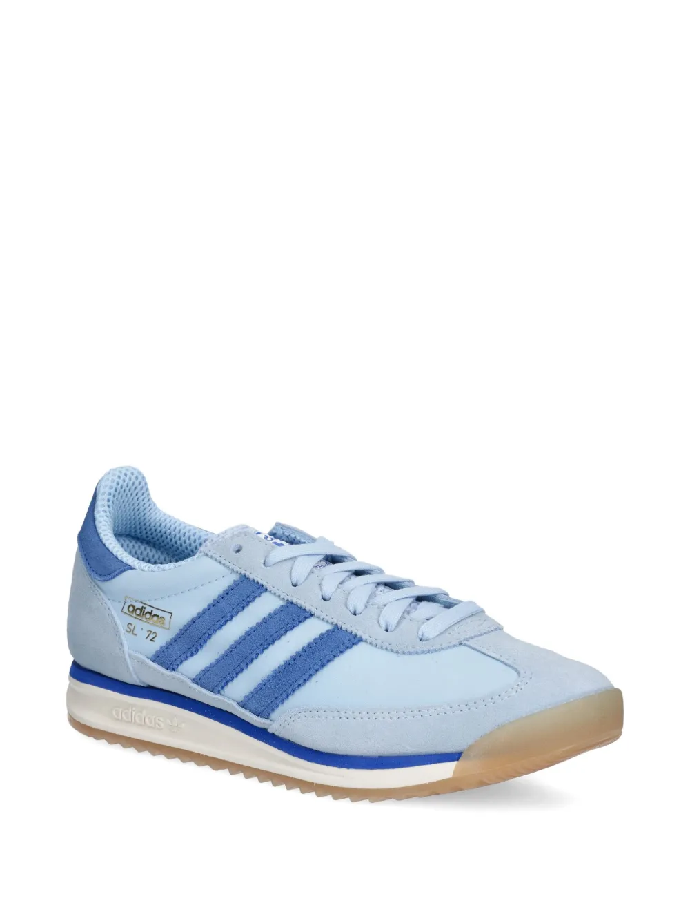 Кроссовки SL 72 на шнуровке Adidas, синий — фото 2