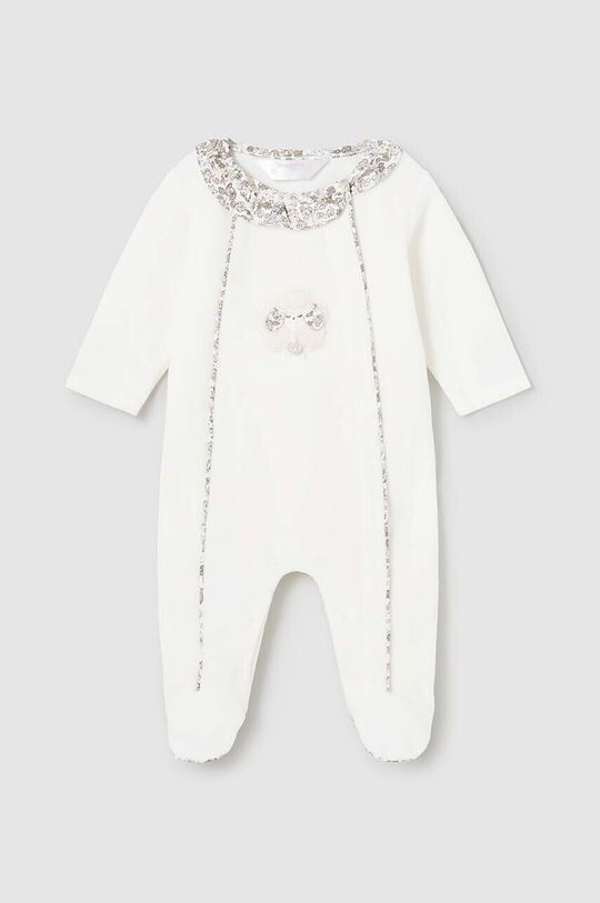 

Хлопковый детский комбинезон Mayoral Newborn, бежевый