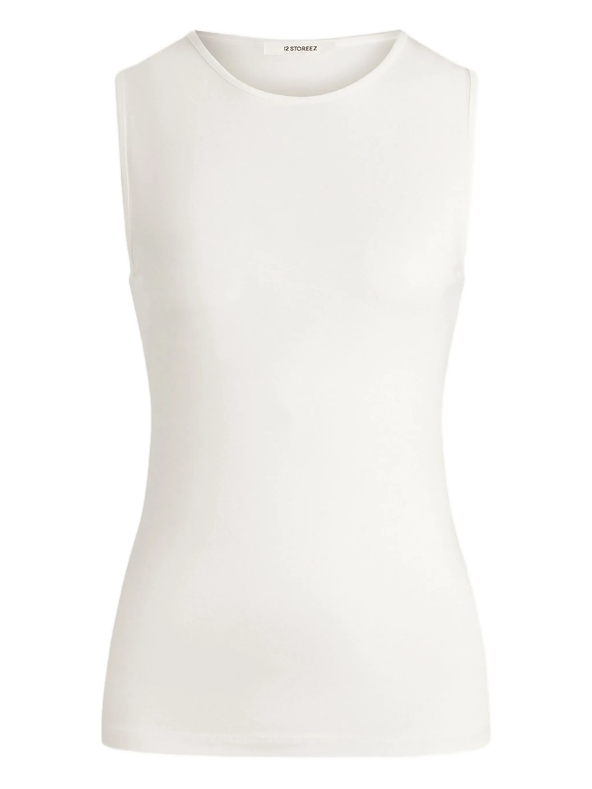 

Топ без рукавов 12 Storeez, белый