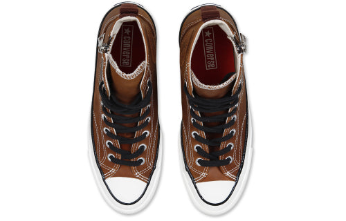 Кеды RIRI x Converse Chuck 1970s Riri Zip Apricot, желтый — фото 4