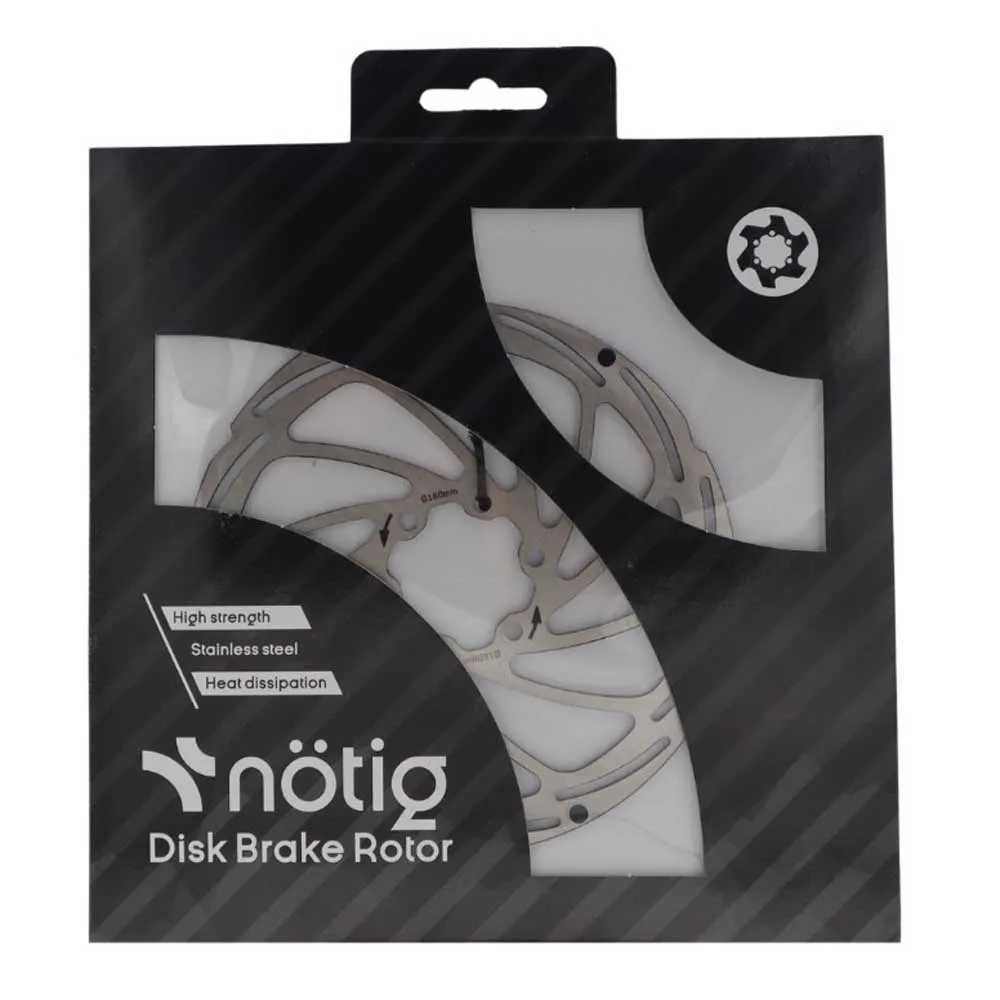 

Тормозной диск Notig Stainless Steel Rotor 1.8 mm, серебряный