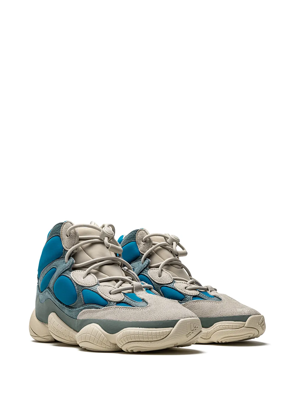 Кроссовки Yeezy 500 High adidas Yeezy, синий — фото 2