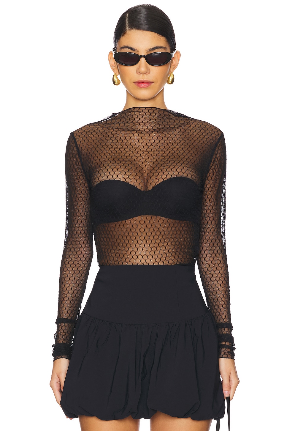 

X вращаться думая о моем бизнесе топ Free People, черный
