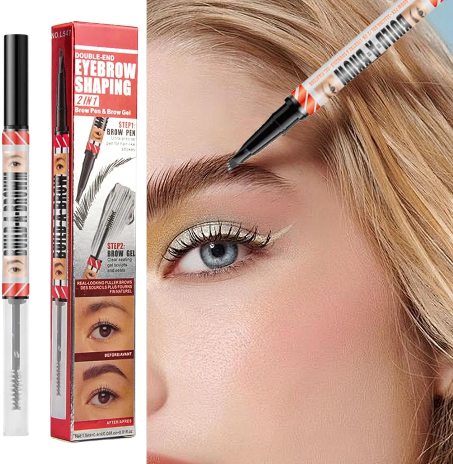 Карандаш для бровей Microblading Dark Brown — фото 3
