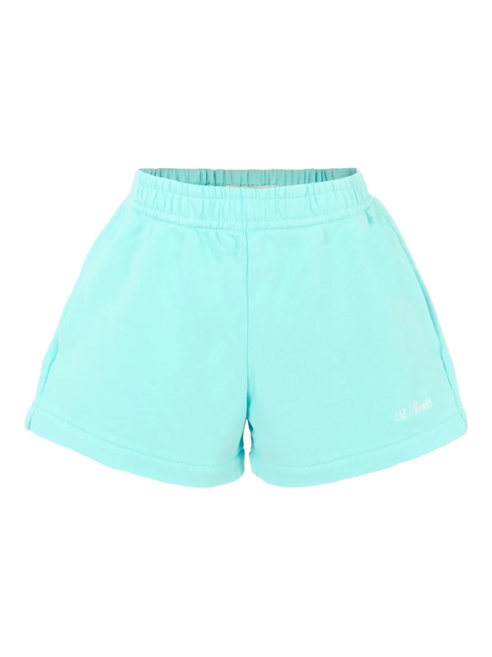 

Хлопковые шорты с эластичной талией MC2 Saint Barth Kids, синий