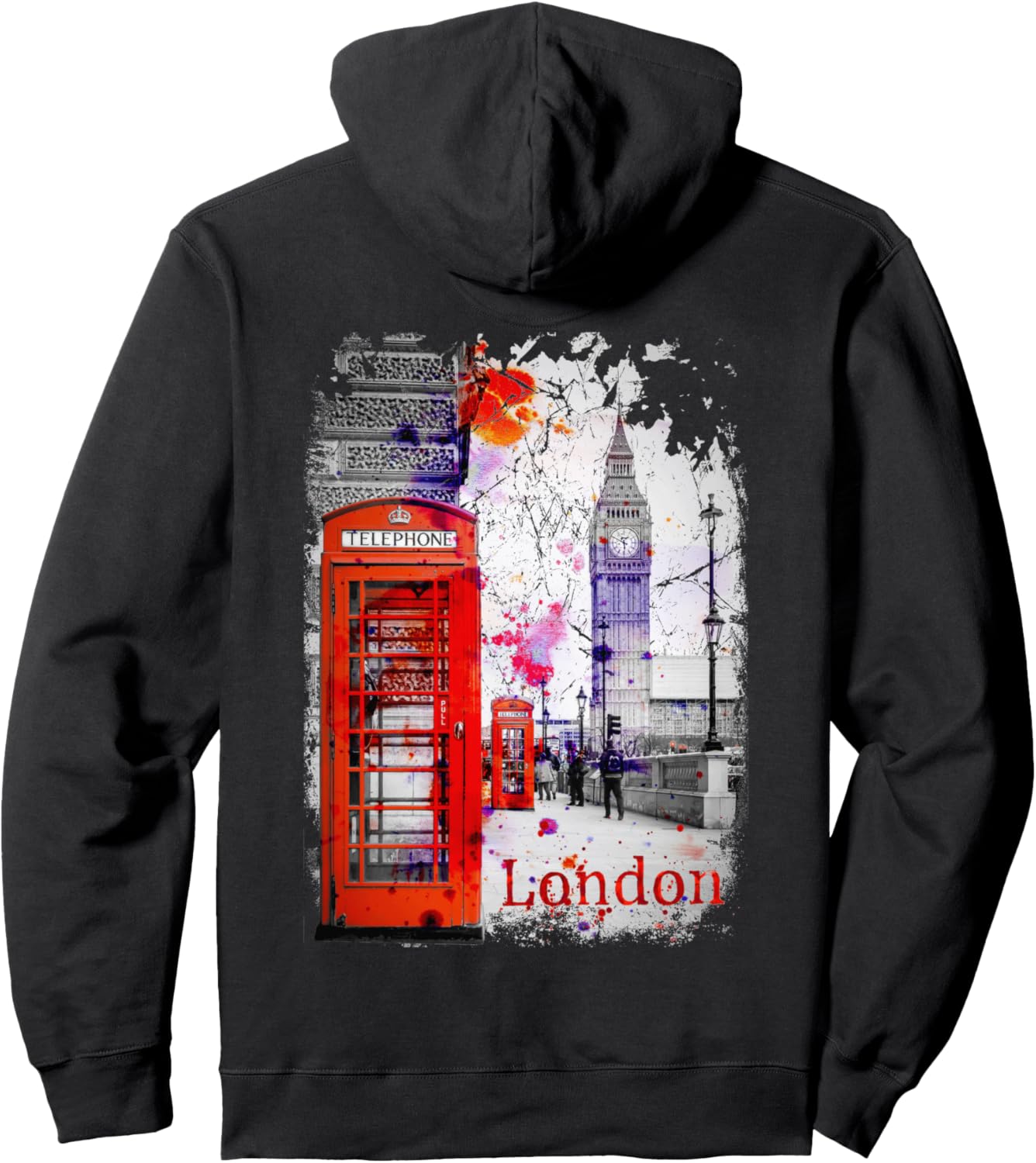 

Худи London Fusion Phone Box, черная Urban Attitude, Черный, Худи London Fusion Phone Box, черная Urban Attitude