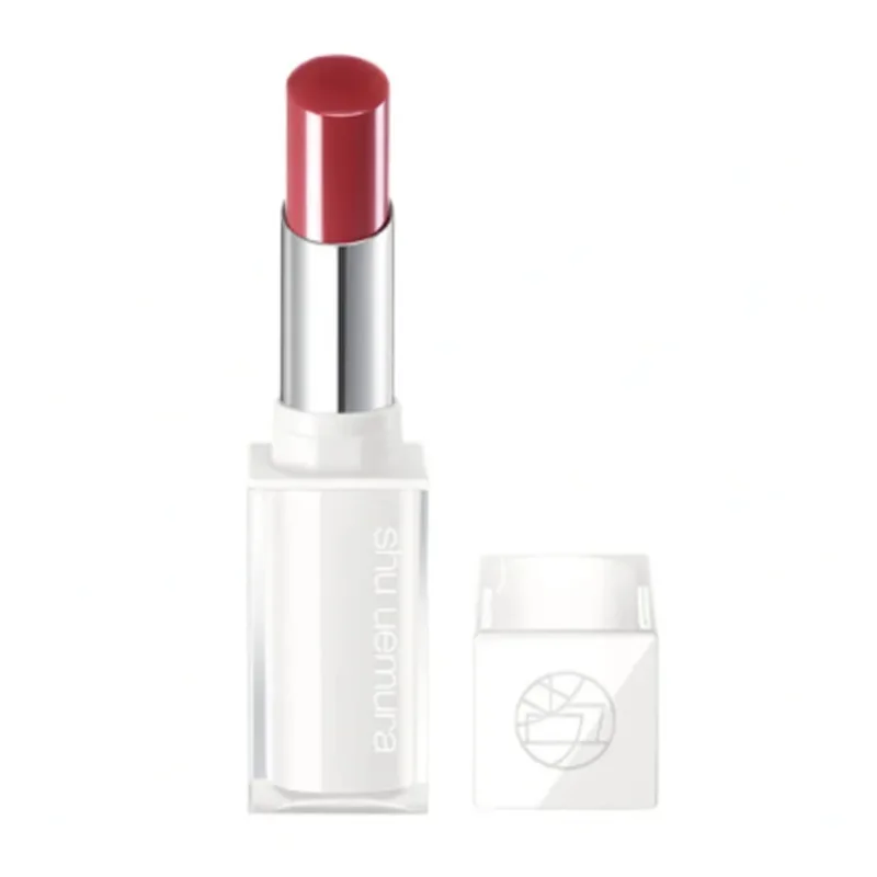 Shu Uemura Увлажняющий блеск для губ с эффектом шелка и ощущением голой кожи, легко растушевывается OR583/BG923/BR793, #RD176 Rubies Candy
