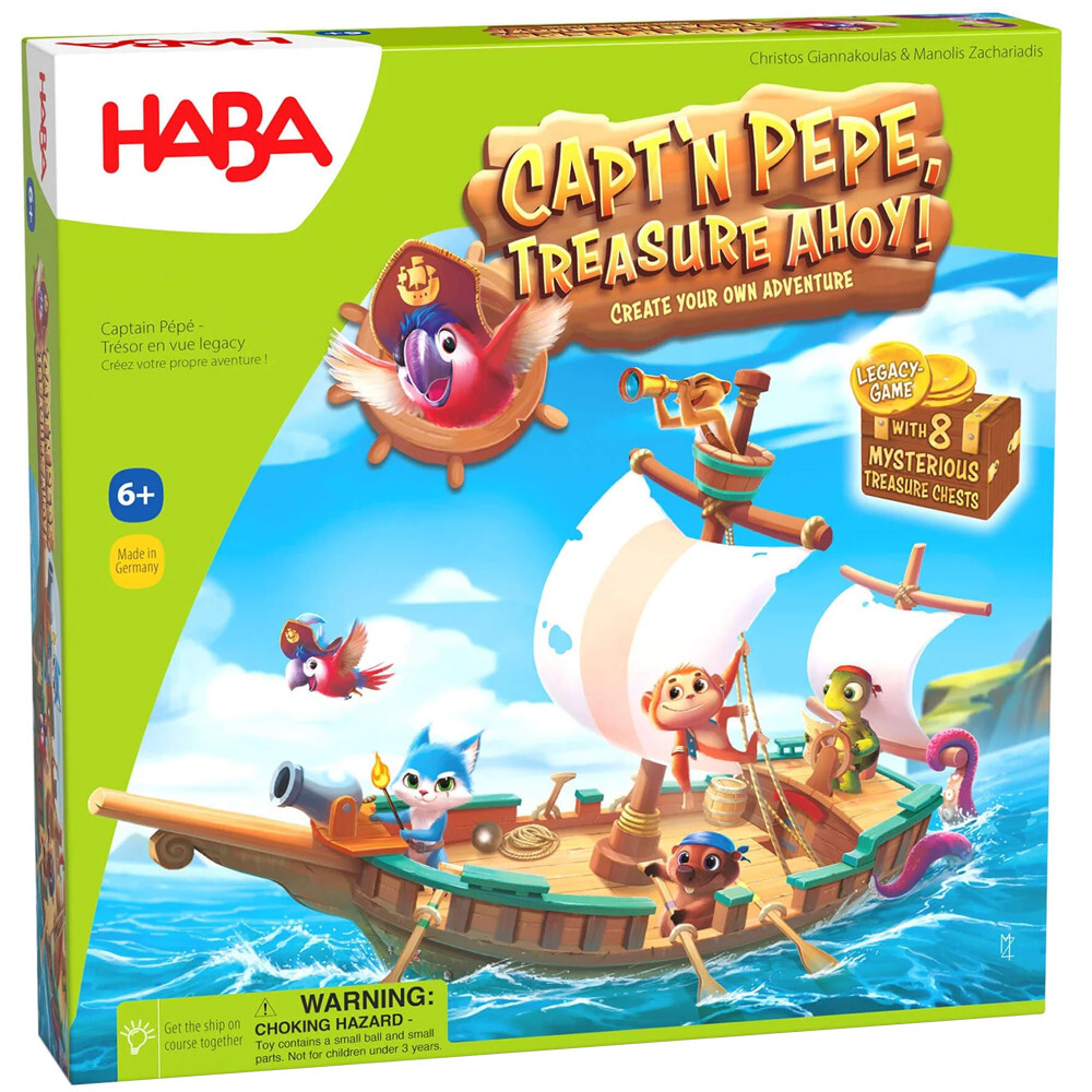 

Настольная игра HABA Capt'n Pepe: Treasure Ahoy!