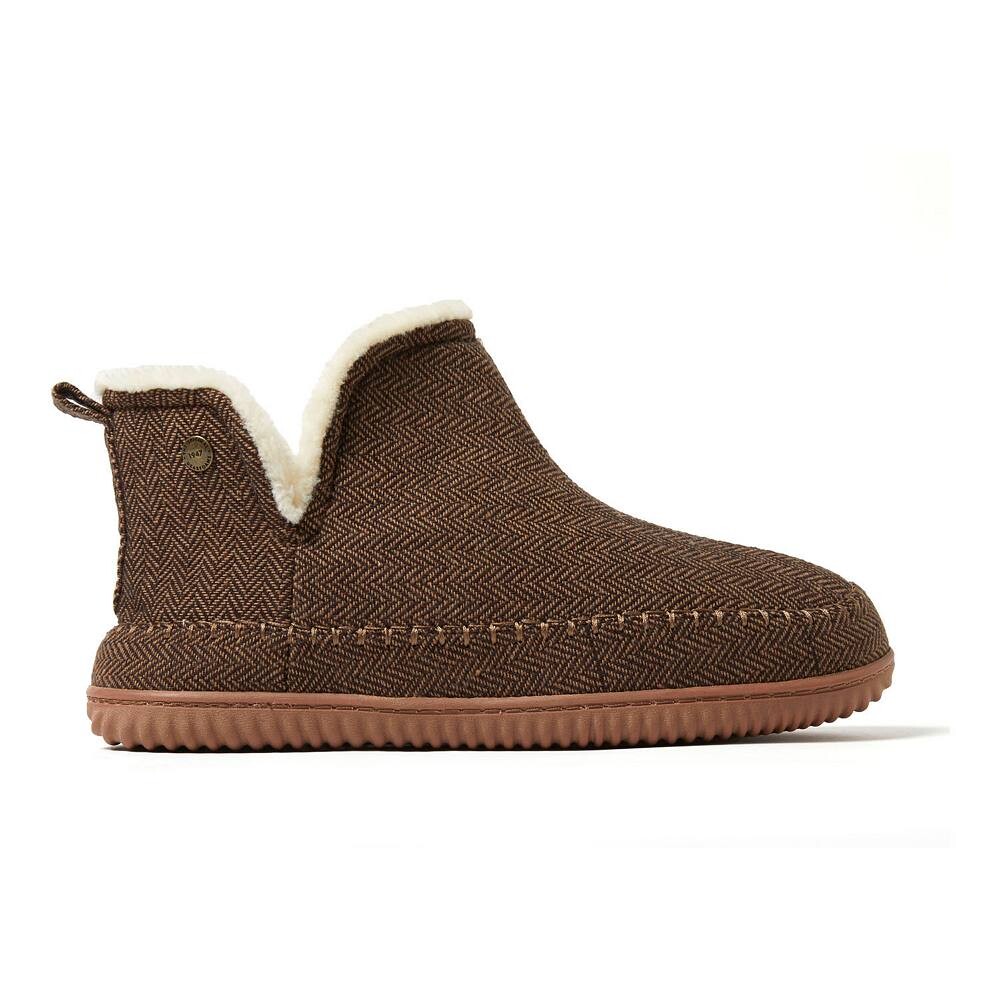 

Мужские тапочки Dearfoams Brixen, цвет Potting Soil