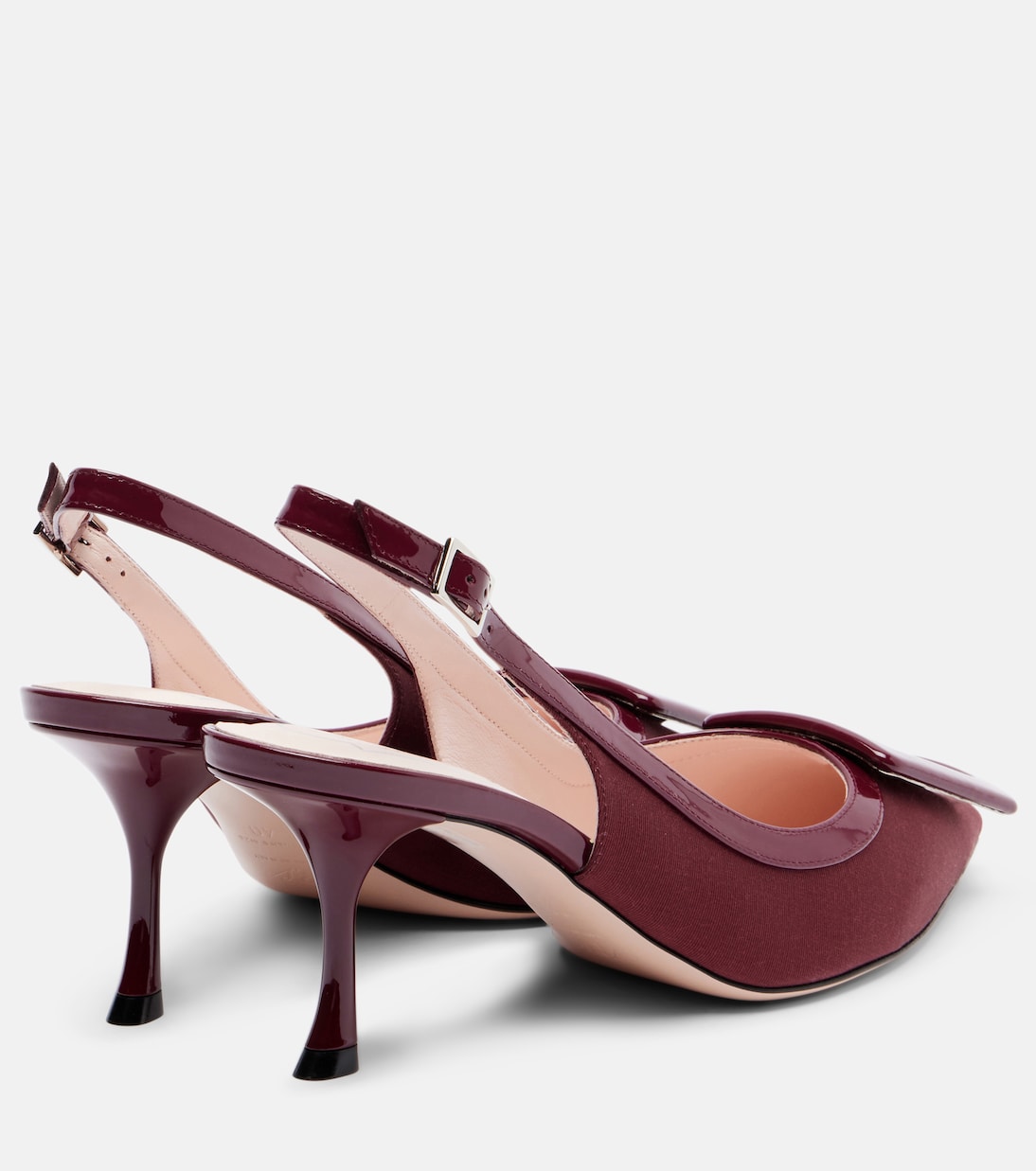 Viv' In The City 65 босоножки на шпильке с ремешком Roger Vivier, Mosto And Rosso Medio — фото 2