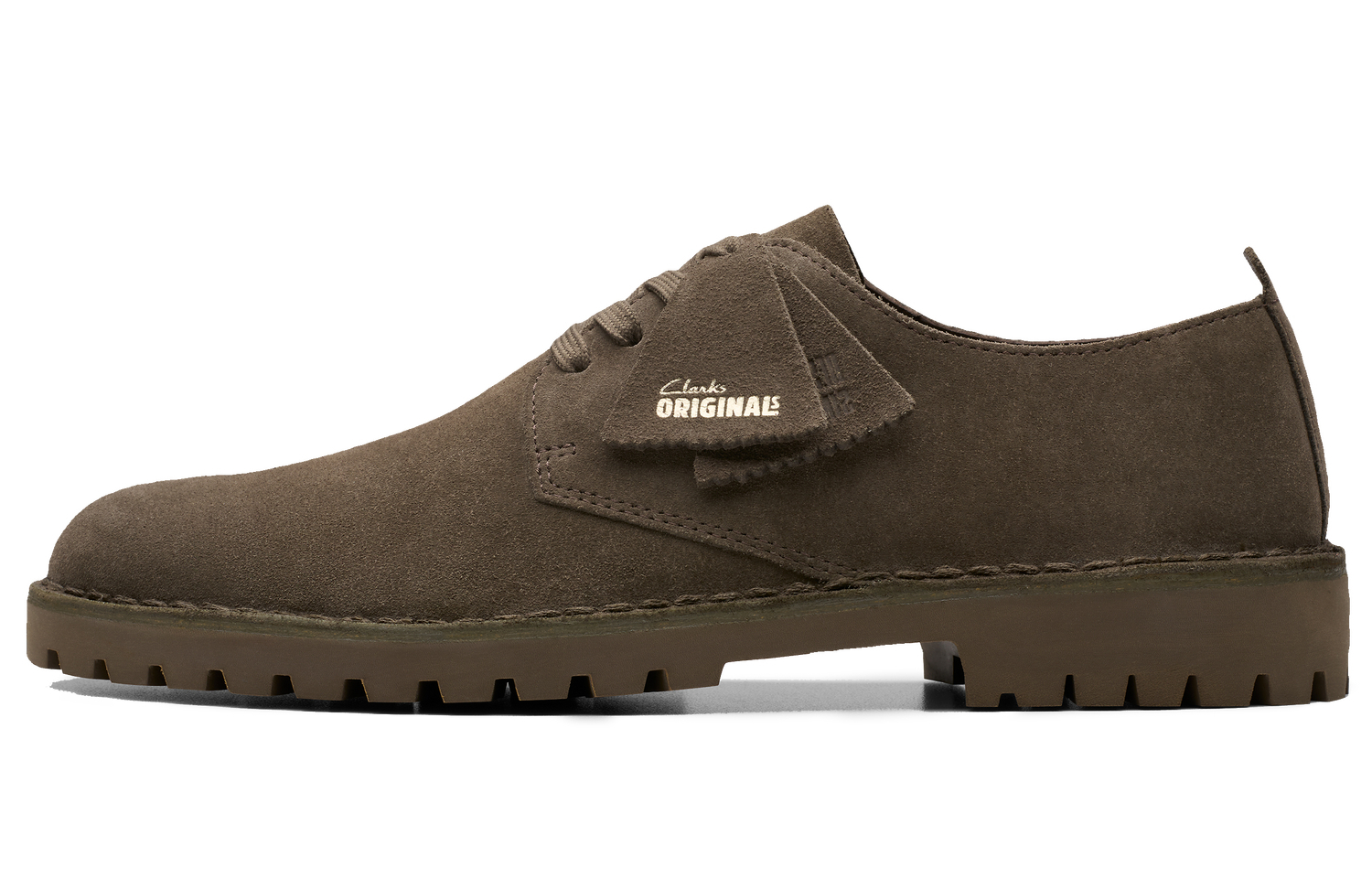 Мужская повседневная обувь, мужские низкие кеды Clarks, серый 261781987