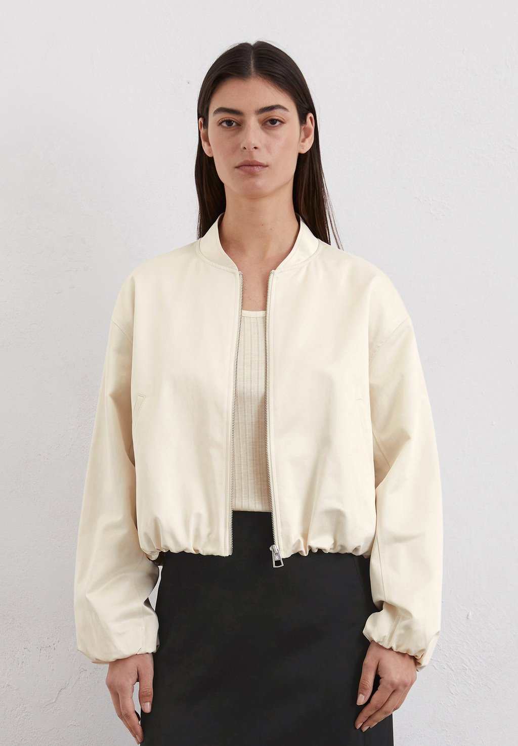

Куртка-бомбер RELAXED CROPPED Marc O'Polo, молочный