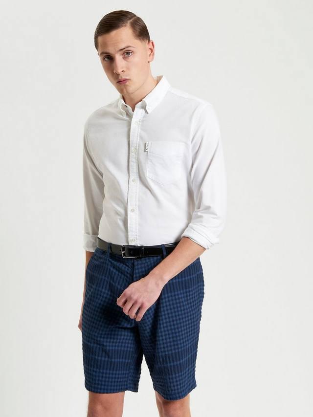 

Хлопковая оксфордская рубашка Signature Ben Sherman, White