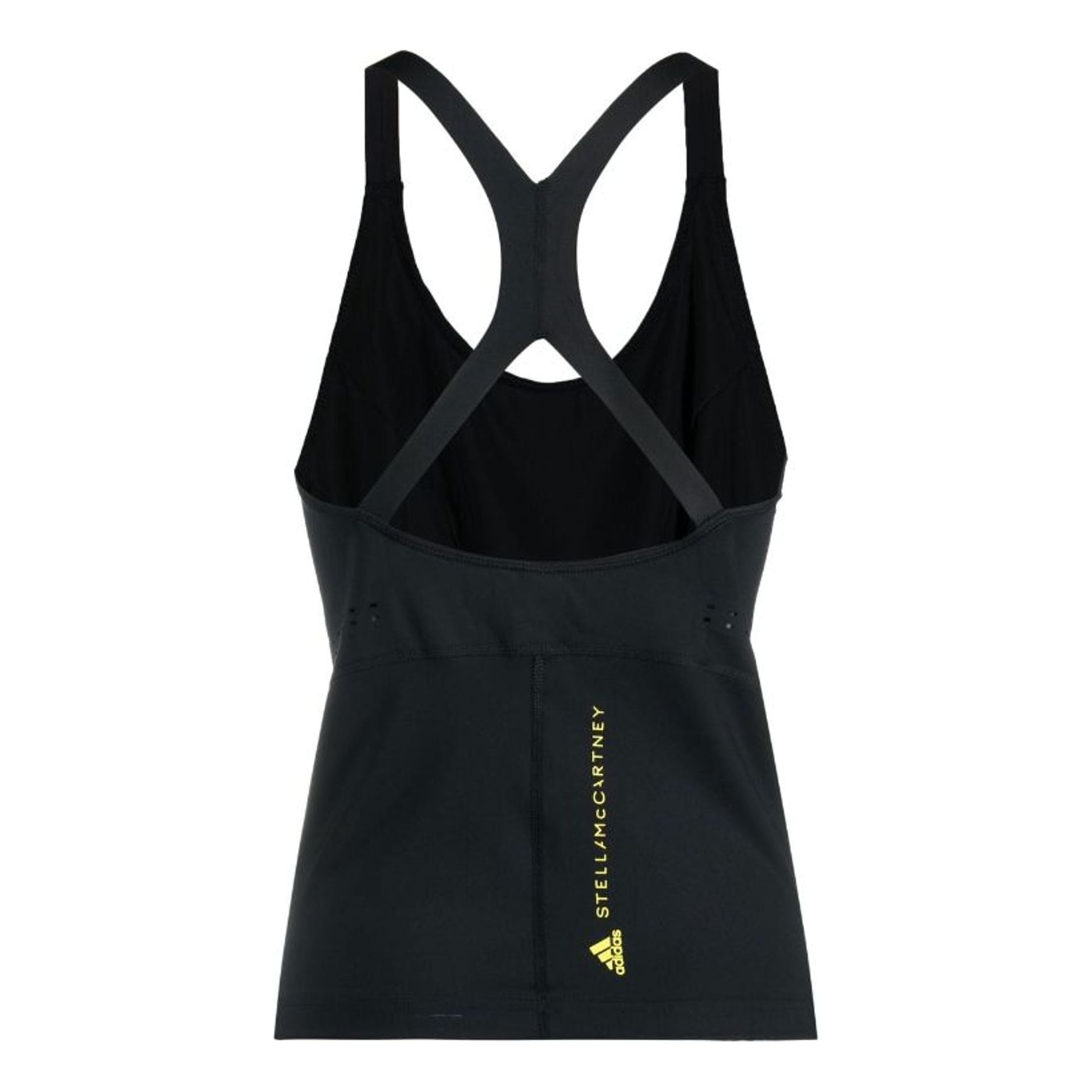 Спортивный топ (WMNS) adidas by Stella Mccartney Truepurpose Tank Top 'Black' HI6155, черный — фото 2