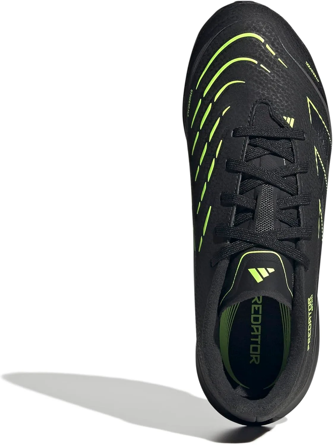 Футбольные кроссовки Adidas Originals Boys' League Predator для игры на траве, черный — фото 2