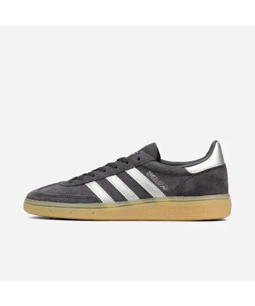 Мужские кроссовки из натуральной кожи adidas Originals HANDBALL SPEZIAL чёрные — фото 4