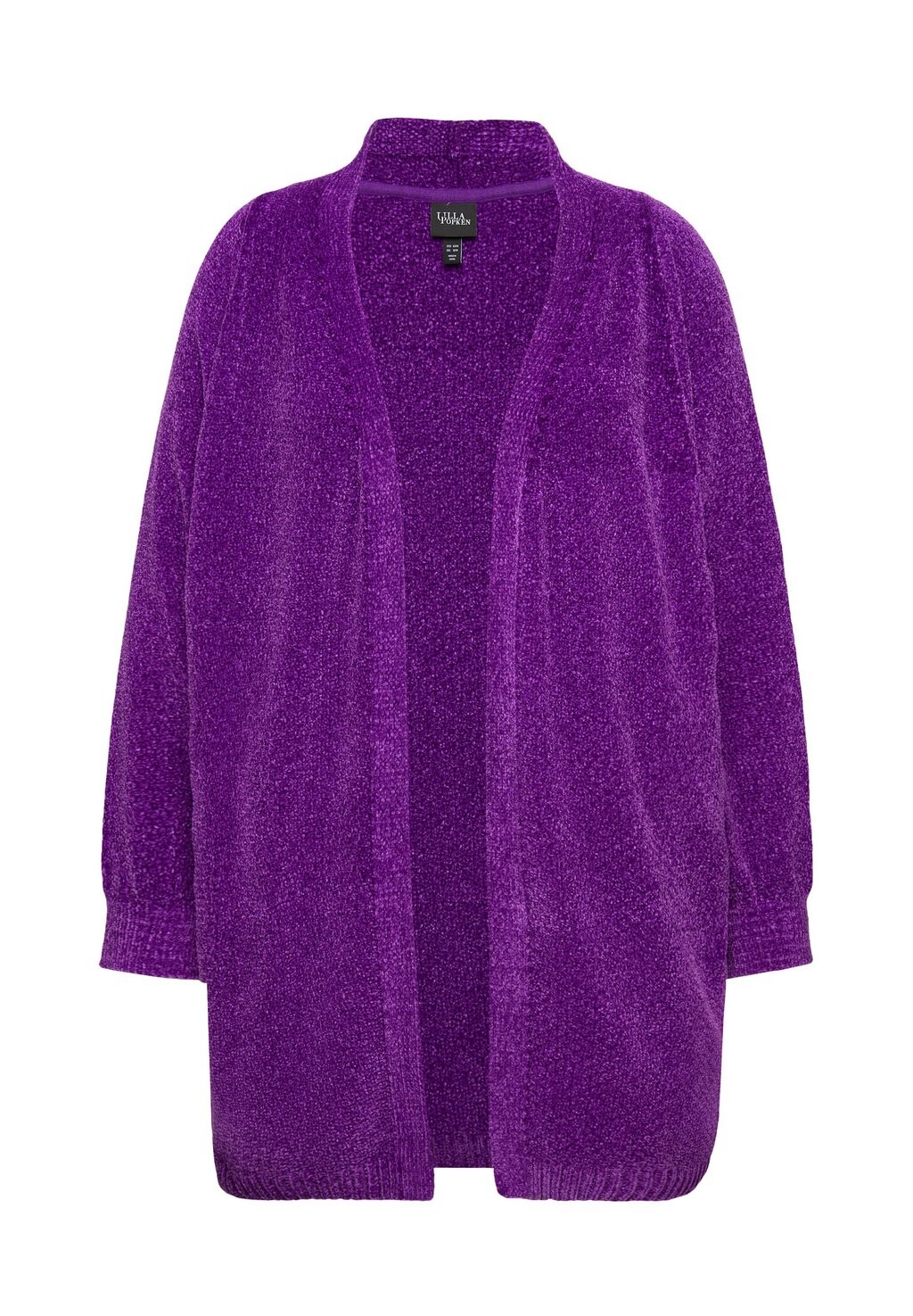 

Кардиган CHENILLE OPEN VORM Ulla Popken, цвет Berry