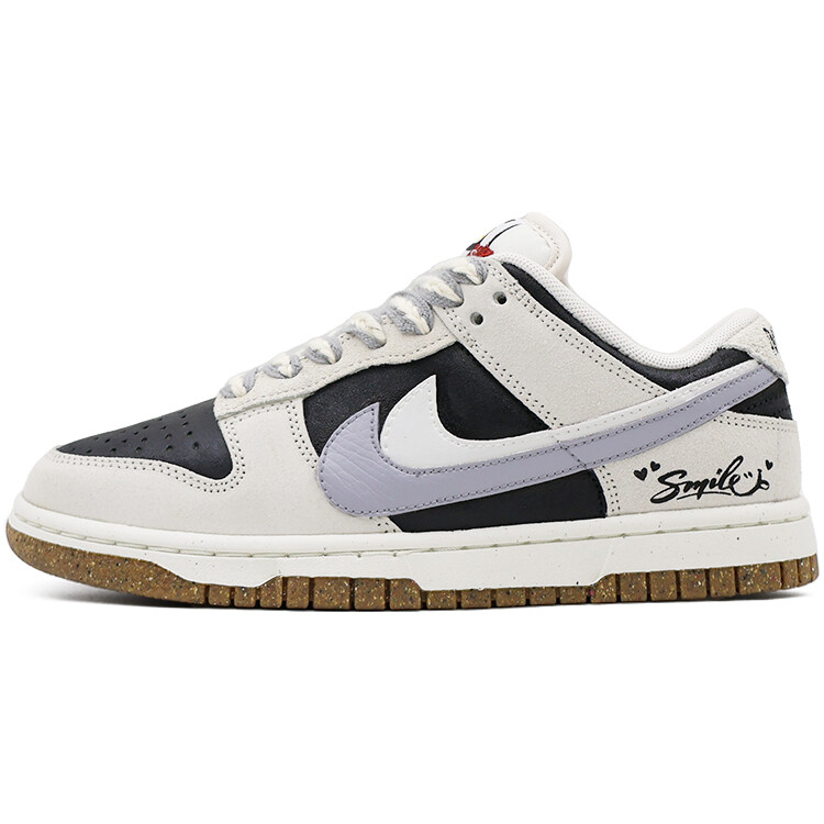 

Кроссовки для скейтбординга Dunk женские с низким верхом, черный/серый Nike