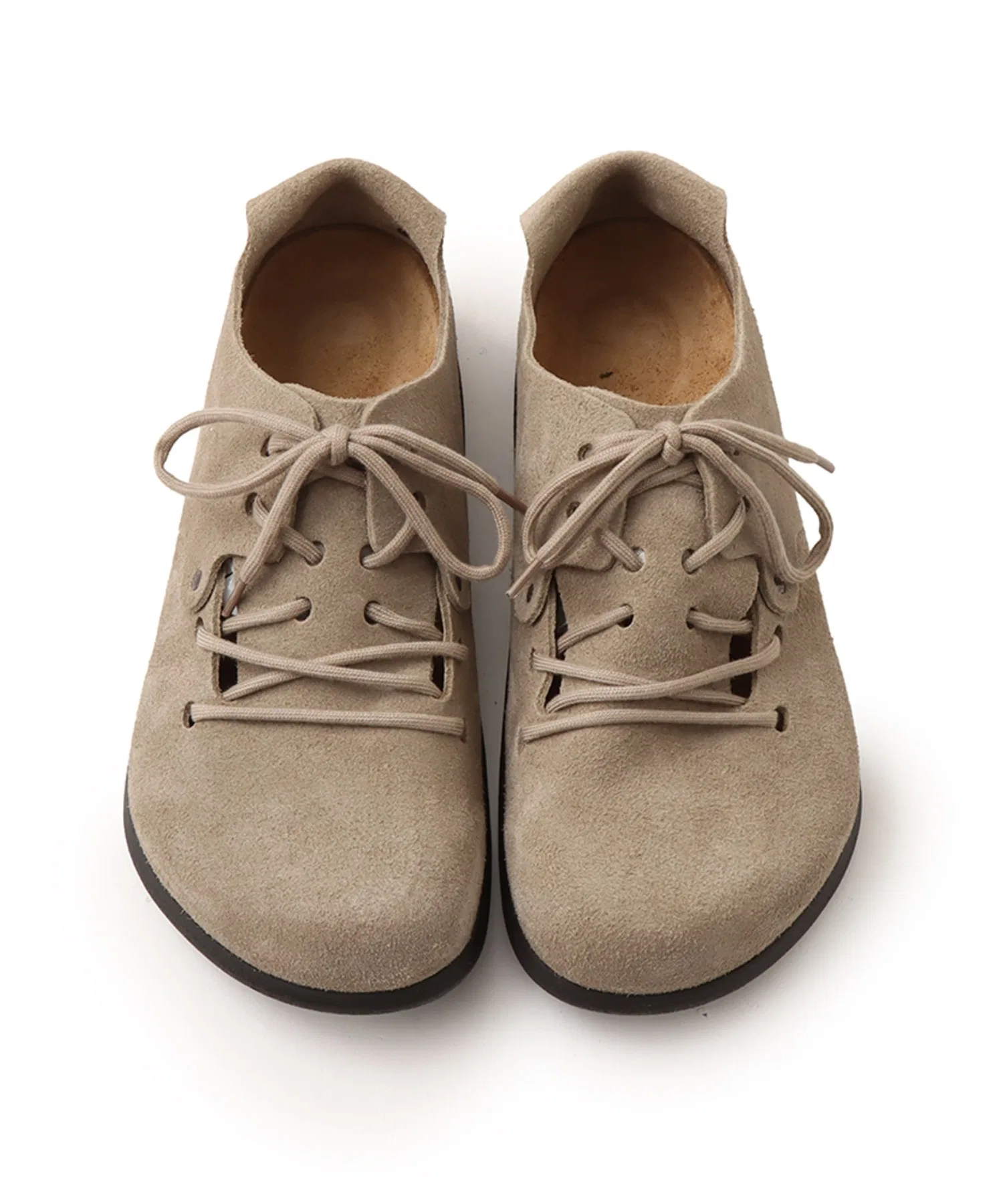 Мужские сандалии Birkenstock Montana из замши бежевые — фото 3