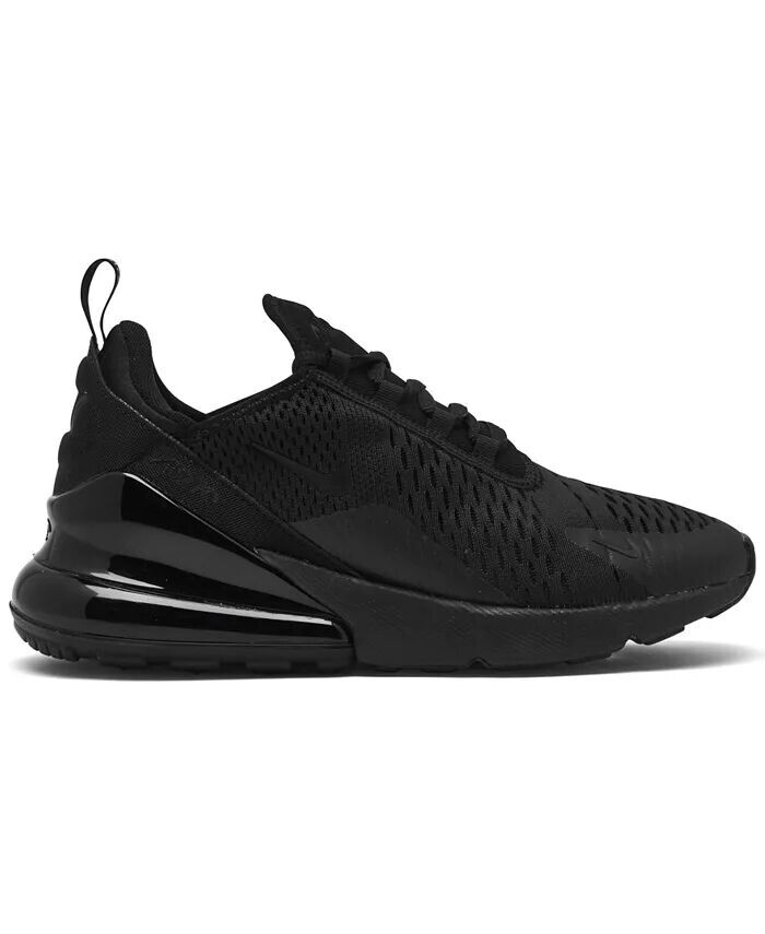 Большие детские кроссовки Air Max 270 Casual от Finish Line Nike, черный — фото 2