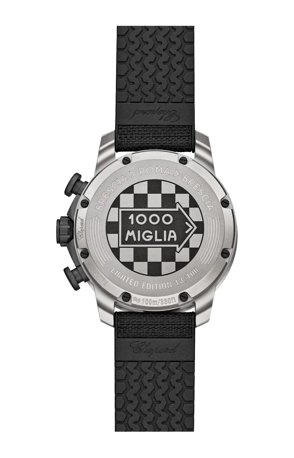 MILLE MIGLIA GTS ХРОНОГРАФ ОГРАНИЧЕННАЯ ИТАЛЬЯНСКАЯ СЕРИЯ 2024 - 168571-3019 CHOPARD, серебряный — фото 2