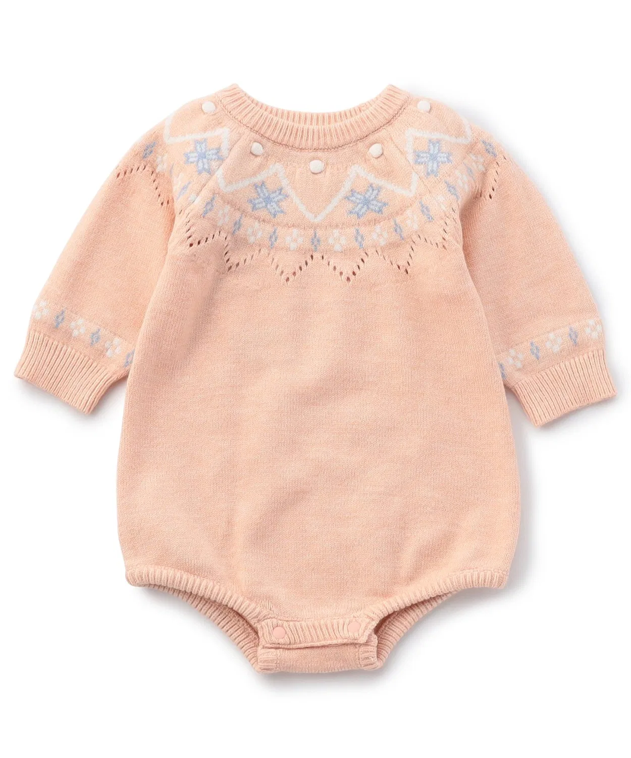 Боди-комбинезон Nordic Knit, бренд apres les cours, розовый — фото 2