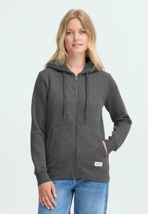 

Толстовка на молнии oxkaren Oxmo, Dark Grey Melange, Серый, Толстовка на молнии oxkaren Oxmo, Dark Grey Melange