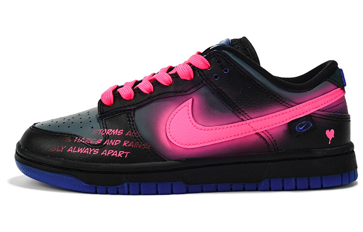 

Кроссовки Nike Dunk Skateboard Shoes Women's Low-Top Black Pink