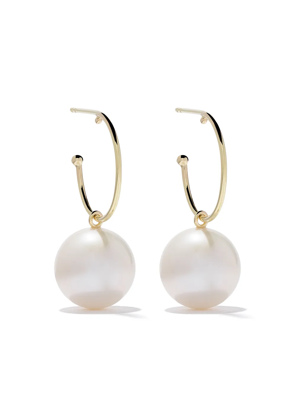 

Золотые серьги Hoop Pearl Wouters & Hendrix Gold, золотой
