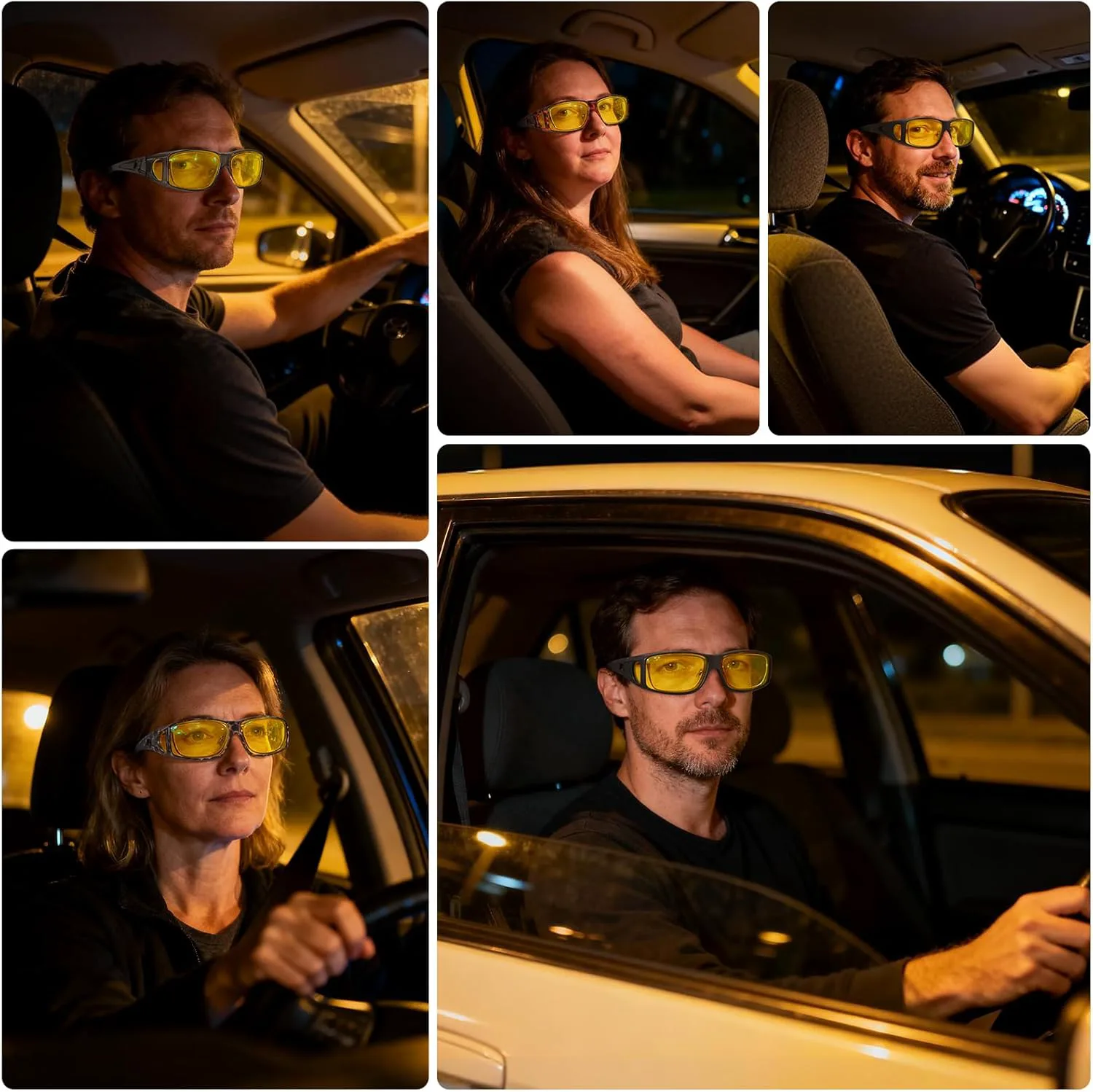 

Солнцезащитные очки MEETSUN Fit Over Glasses для мужчин и женщин, облегающие солнцезащитные очки с поляризованной защитой UV400, (Z1)leopard Frame-night Vision Lens