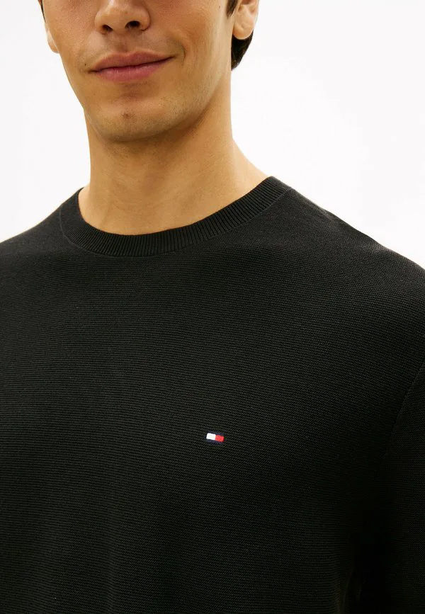 Простая футболка Tommy Hilfiger, Black — фото 4