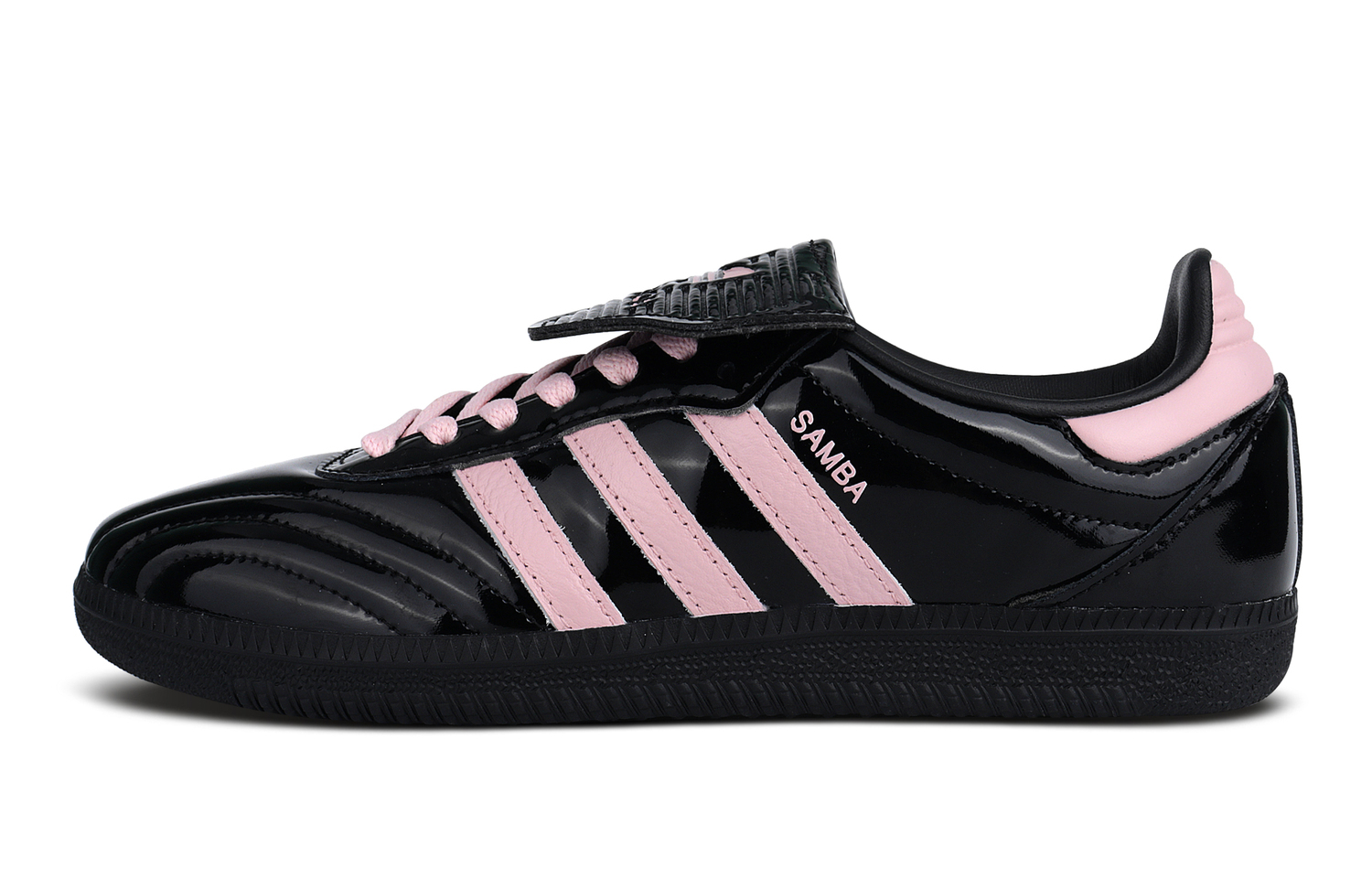 

Самба LT низкие кроссовки для скейтбординга унисекс black pink Adidas Originals, черный/розовый
