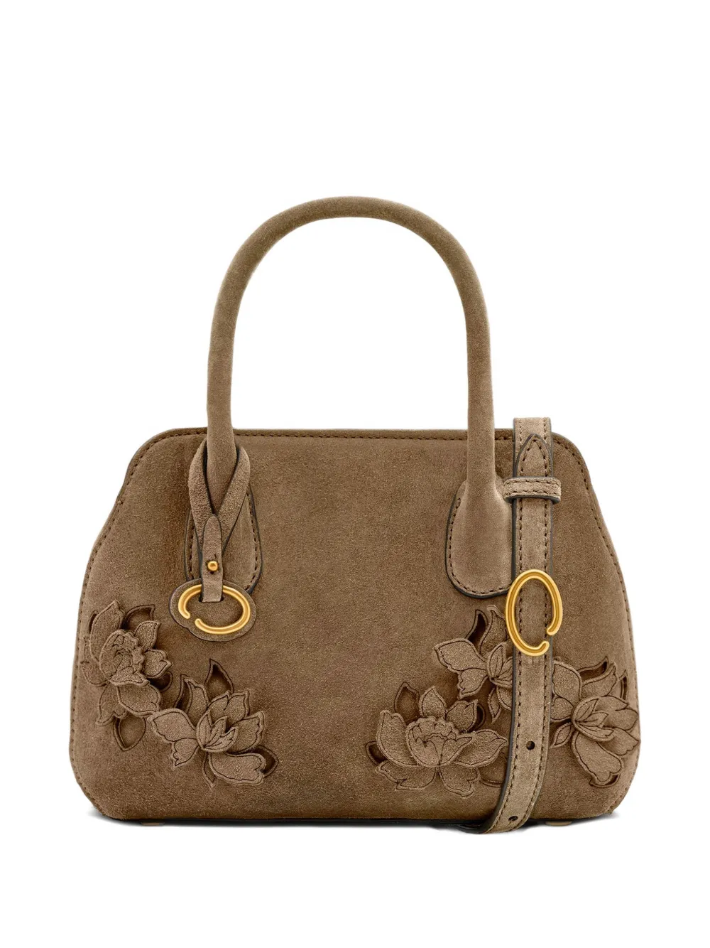 

Сумка-тоут The Mini Ivy Oscar de la Renta, коричневый