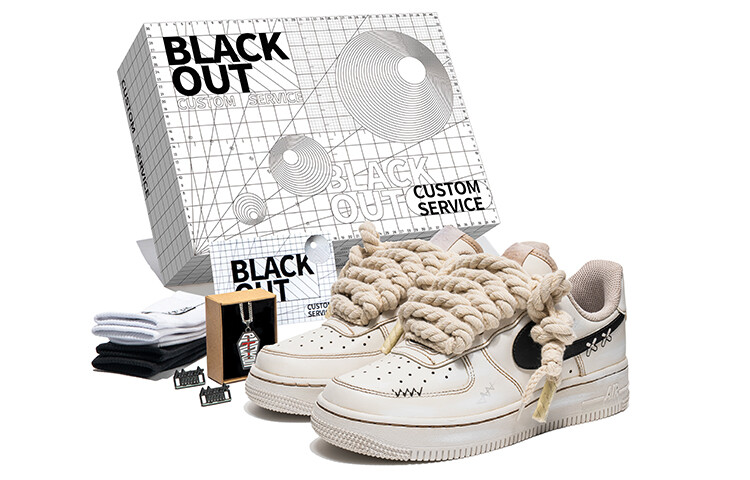 

Кроссовки Nike Air Force 1 Skateboard Shoes Men Low-Top Coffee