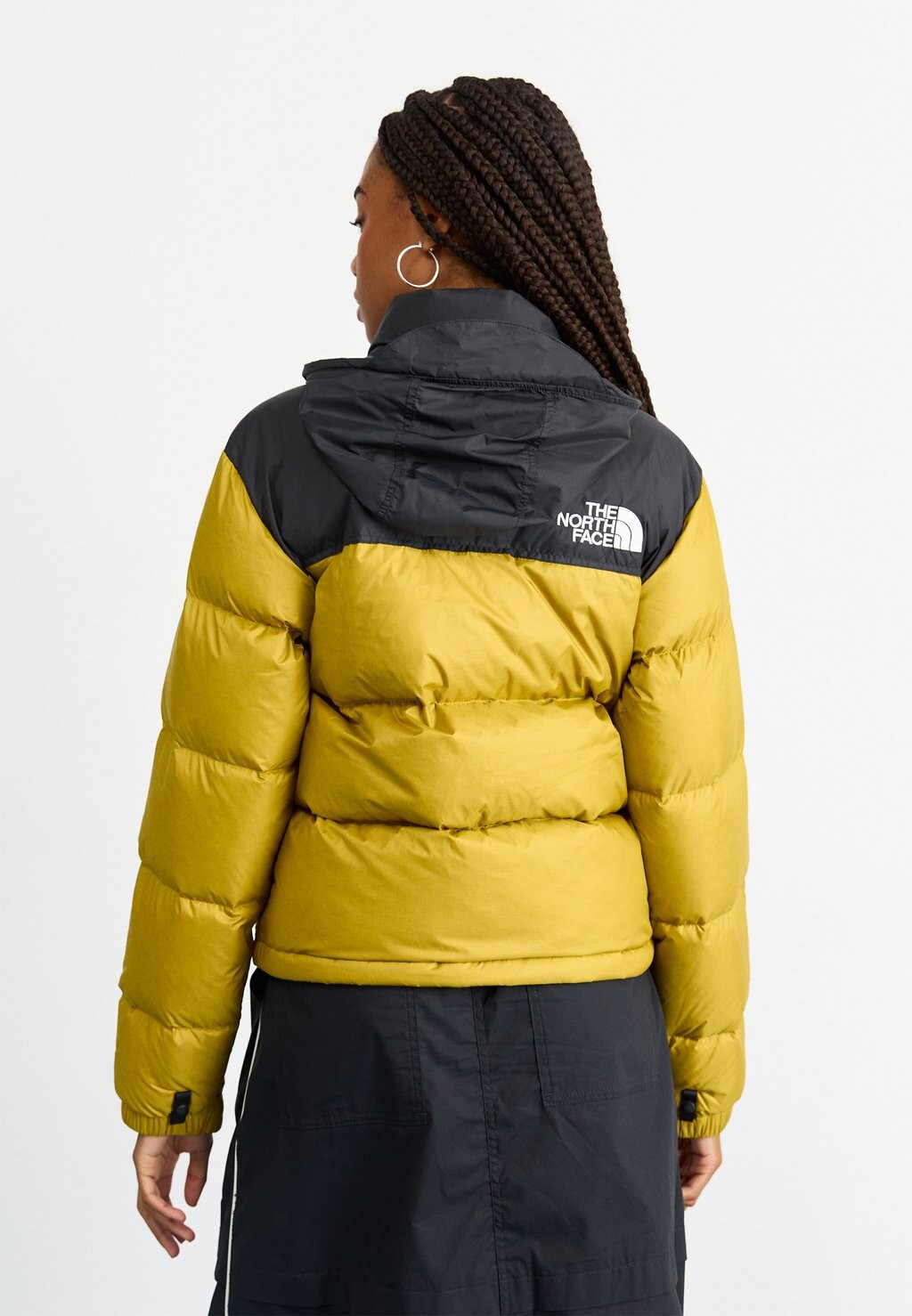

Пуховик RETRO NUPTSE JACKET The North Face, зеленый