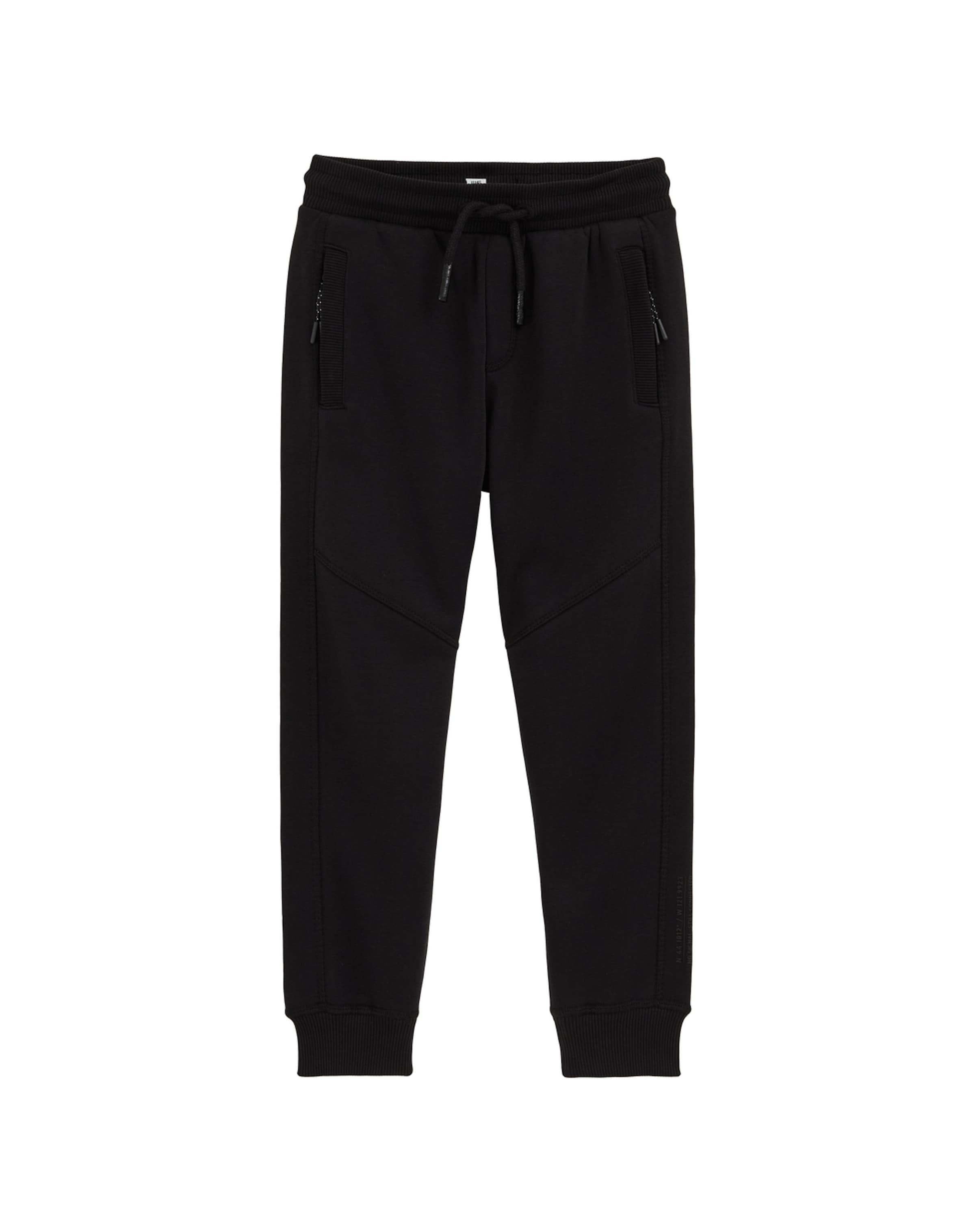 

WE Fashion Брюки с зауженным низом в черном цвете