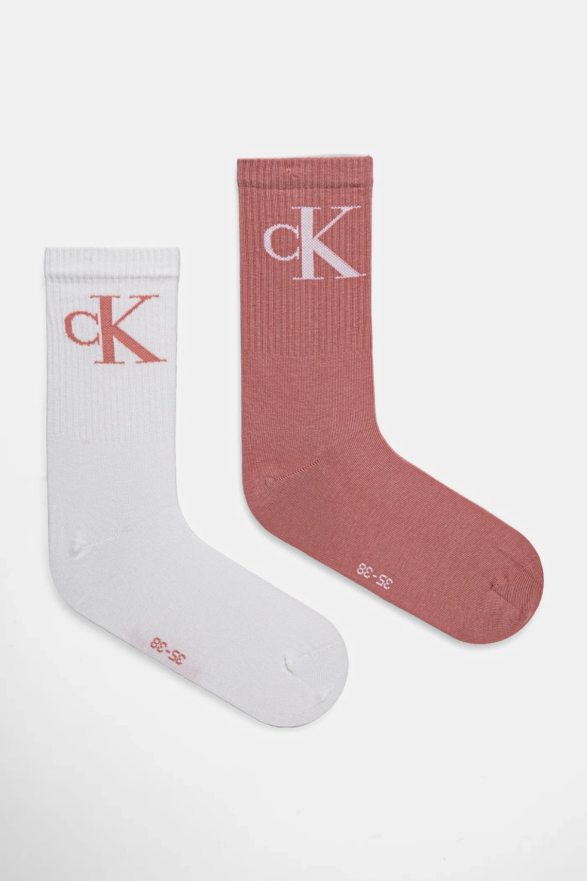

2 упаковки носков Calvin Klein Jeans, розовый