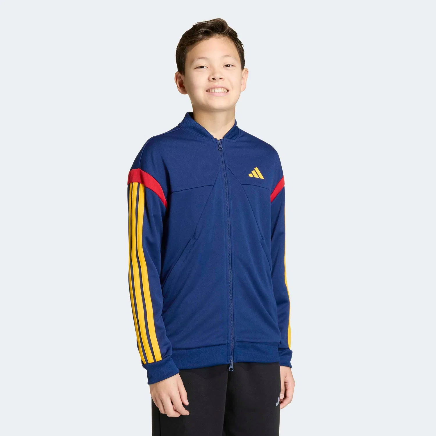 Спортивная куртка Adidas Sportswear синего цвета — фото 3