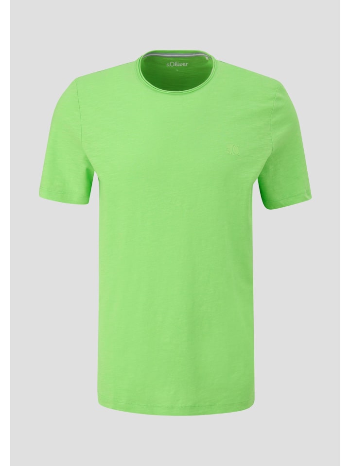 

s.Oliver Футболка 7434_зеленого цвета, Зеленый, s.Oliver Футболка 7434_зеленого цвета