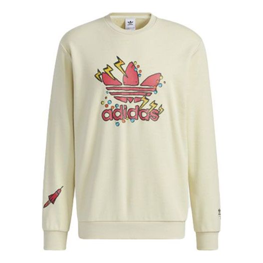

Худи adidas originals Fangtastic Series Disney Mickey Printing Round Neck Pullover H09183