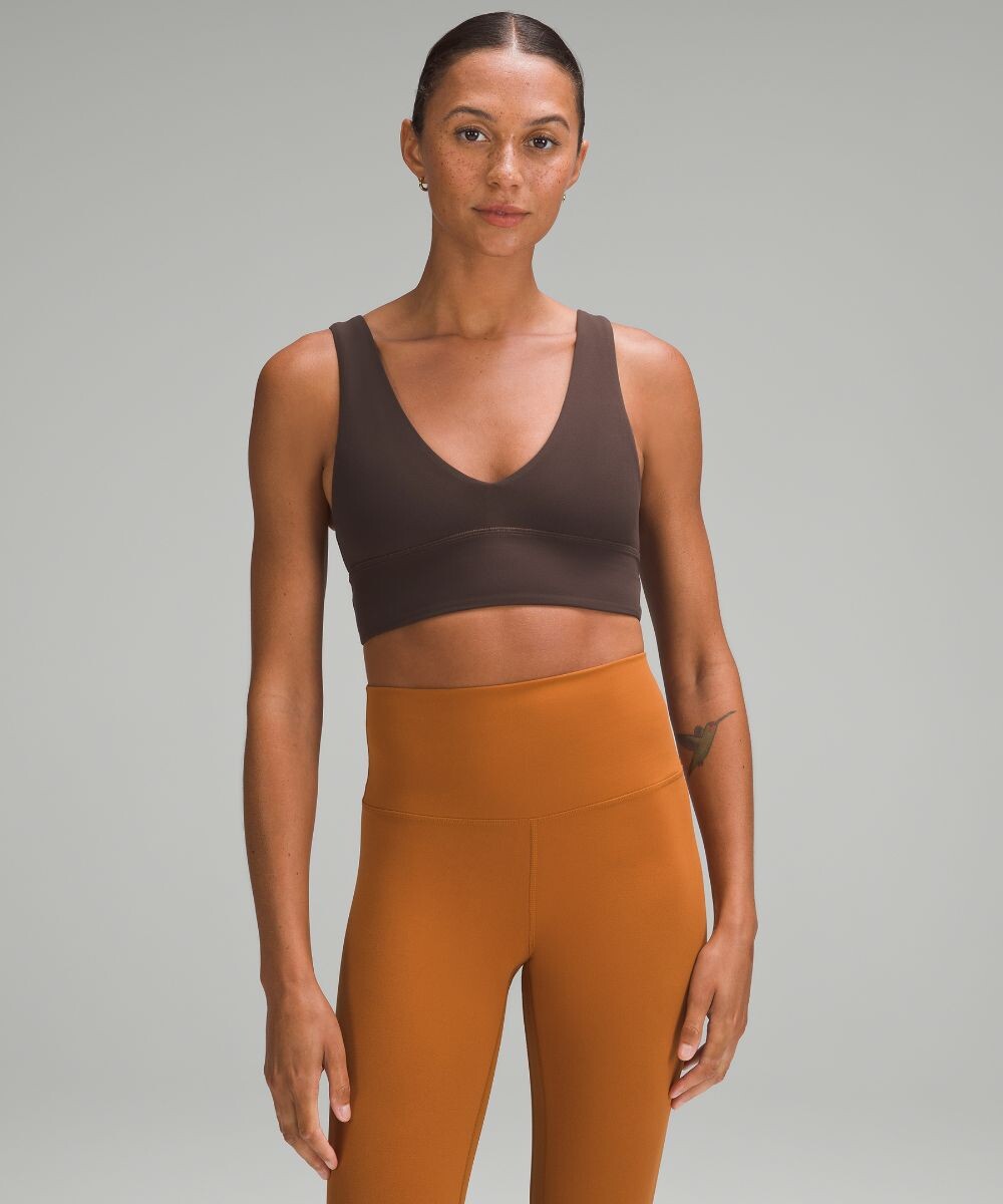

Спортивный бюсгальтер Lululemon, эспрессо