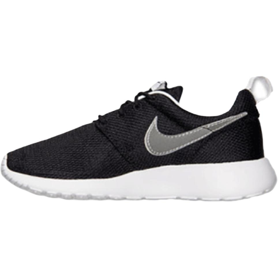

Кроссовки для бега Roshe Run с низким верхом, противоскользящие, износостойкие, для детей и подростков Nike, черный