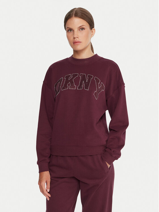 

Свитшот regular fit DP5T1462 Dkny Sport, красный