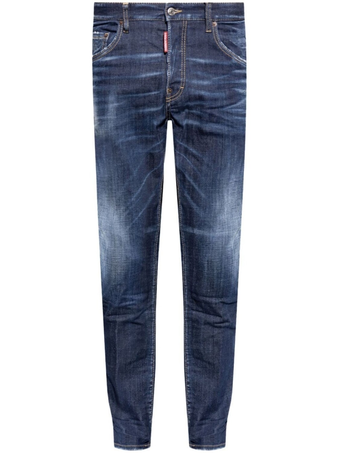 

Dsquared2 джинсы с нашивкой-логотипом, синий